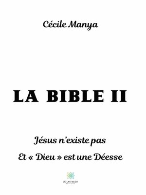 cover image of La Bible II